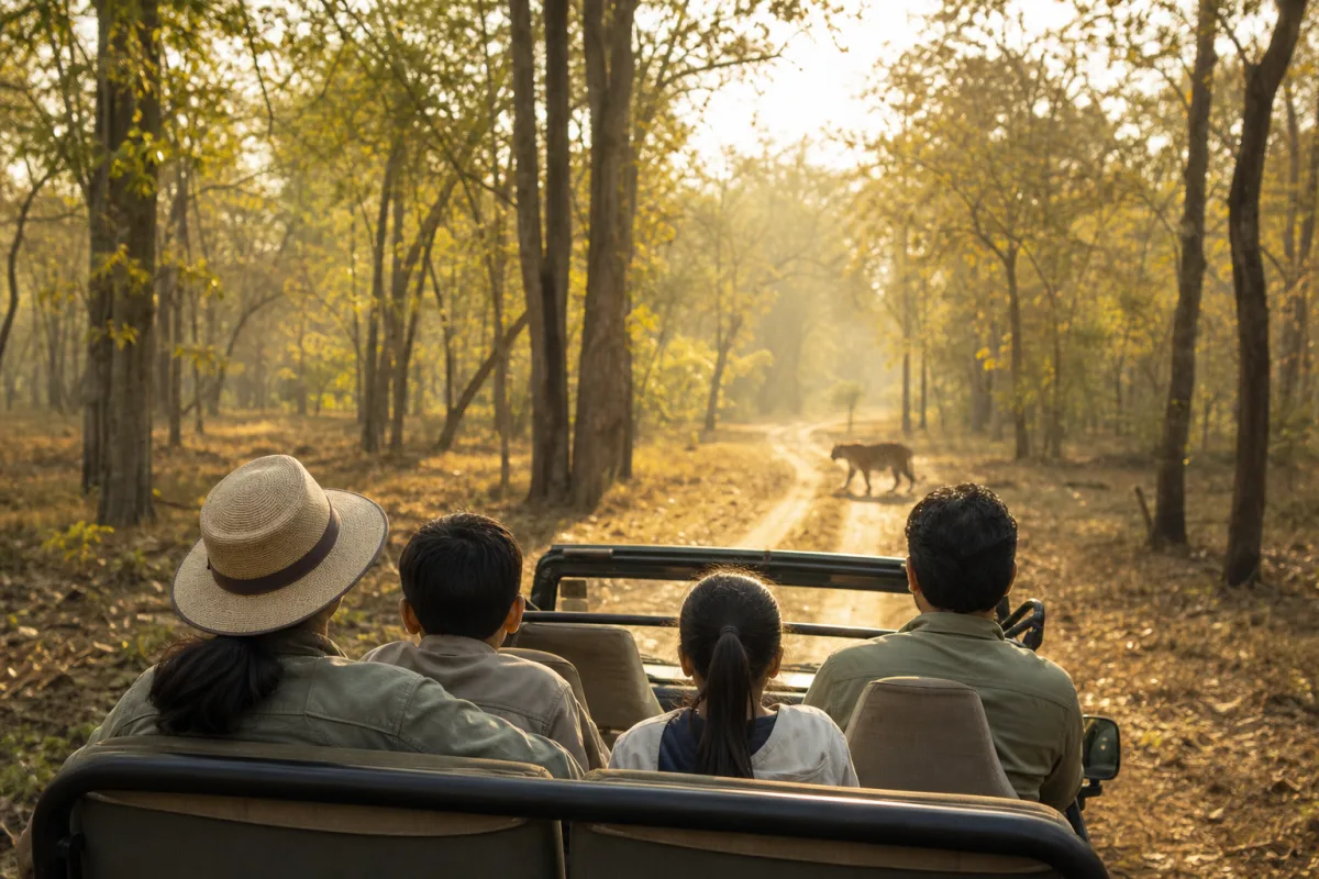 Family Safari in Tadoba National Park